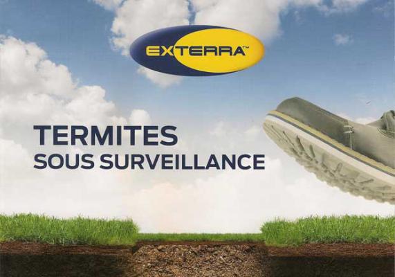 Traitement termites EXTERRA - Les termites sont sous surveillance